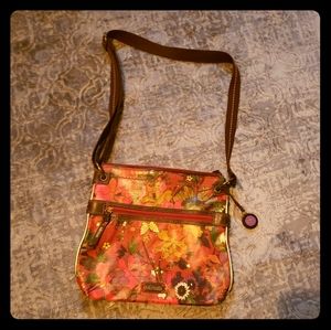 Sakroots boho crossbody flat bag medium size